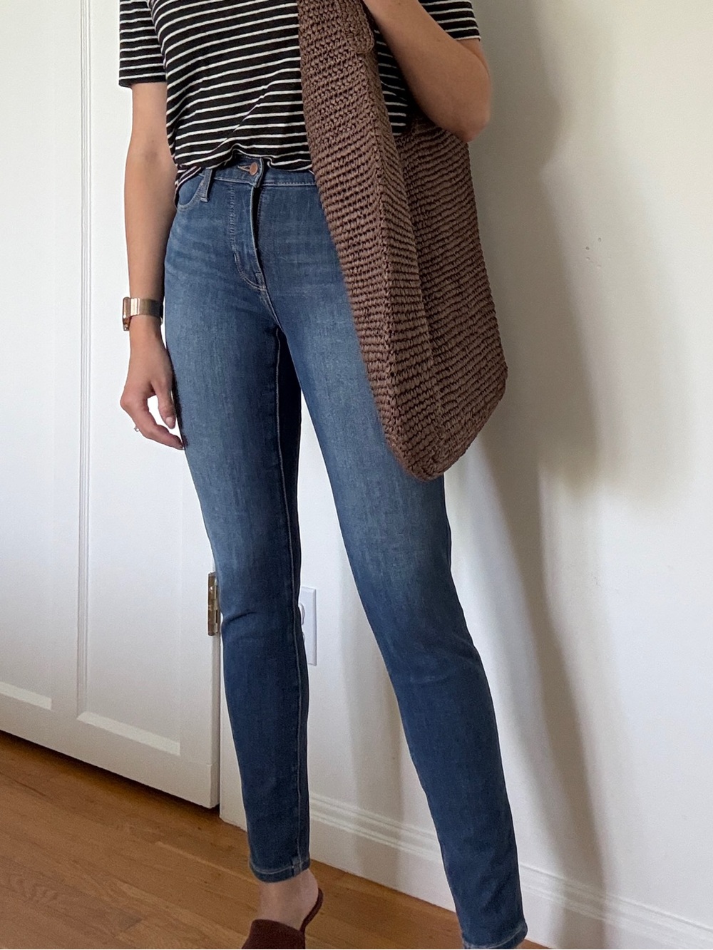 Banana Republic mid rise skinny jean